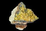 Orange Hexagonal Mimetite Crystal Cluster - Thailand #93067-2
